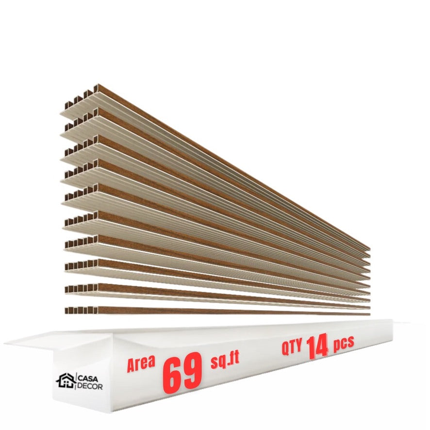 WPC Cladding Wall Panel Model. CA075