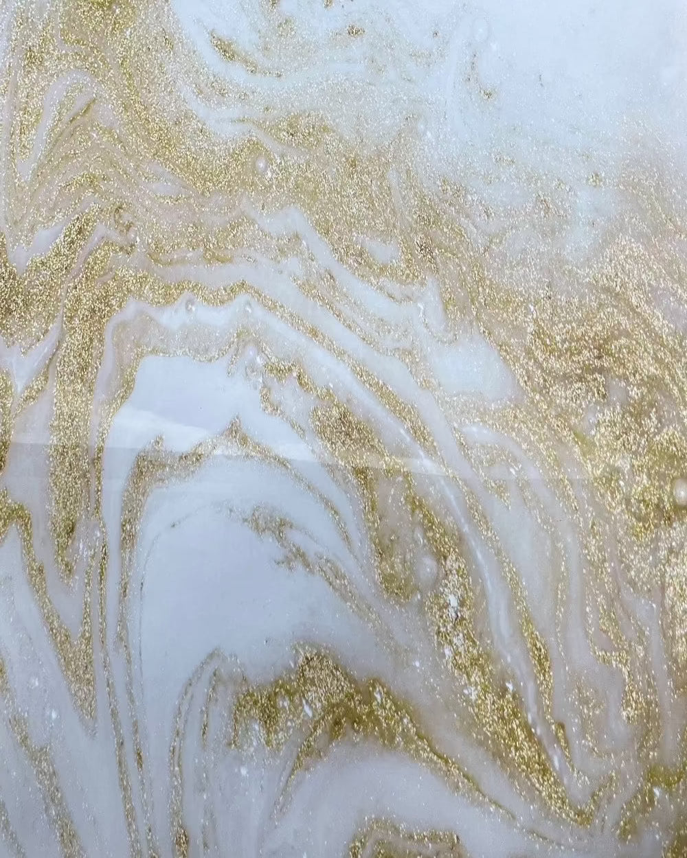 Gleaming Gold Marble PVC Wall Panel